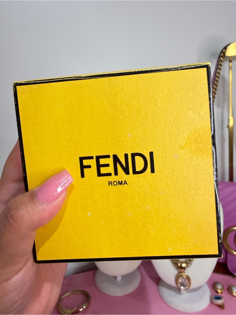 Fendi F is Fendi Bracelet with Crystals - Picture 11 of 12